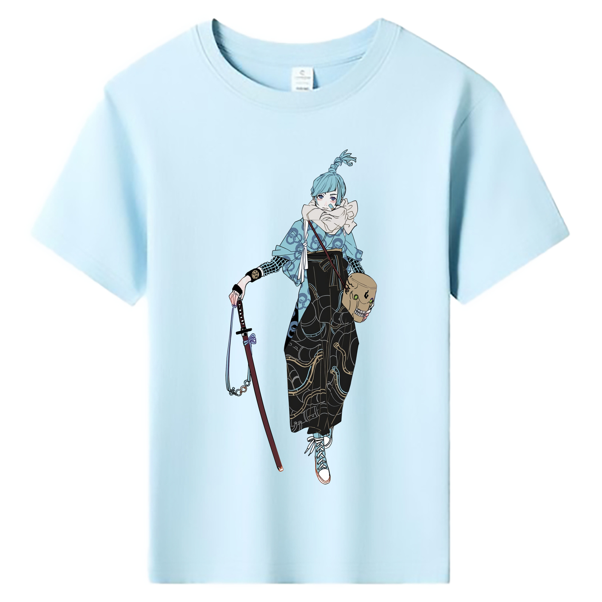 （画像用） 呪術廻戦 Jujutsu Kaisen 綿100％キッズTシャツ（フロントプリント）